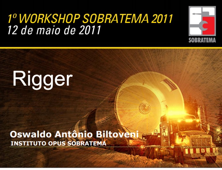 Palestra Rigger - Sobratema